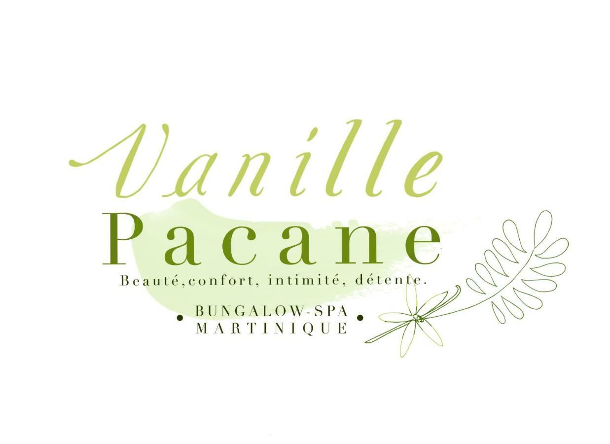 Bungalow Vanille Pacane - Vue Mer Avec Spa Prive Les Trois-Ilets Exterior foto
